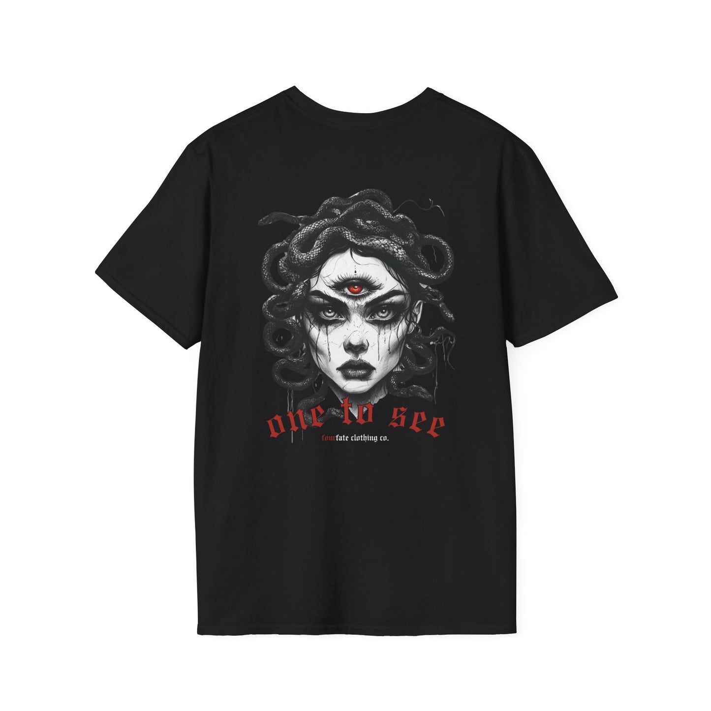 ONE TO SEE - shirt (black)