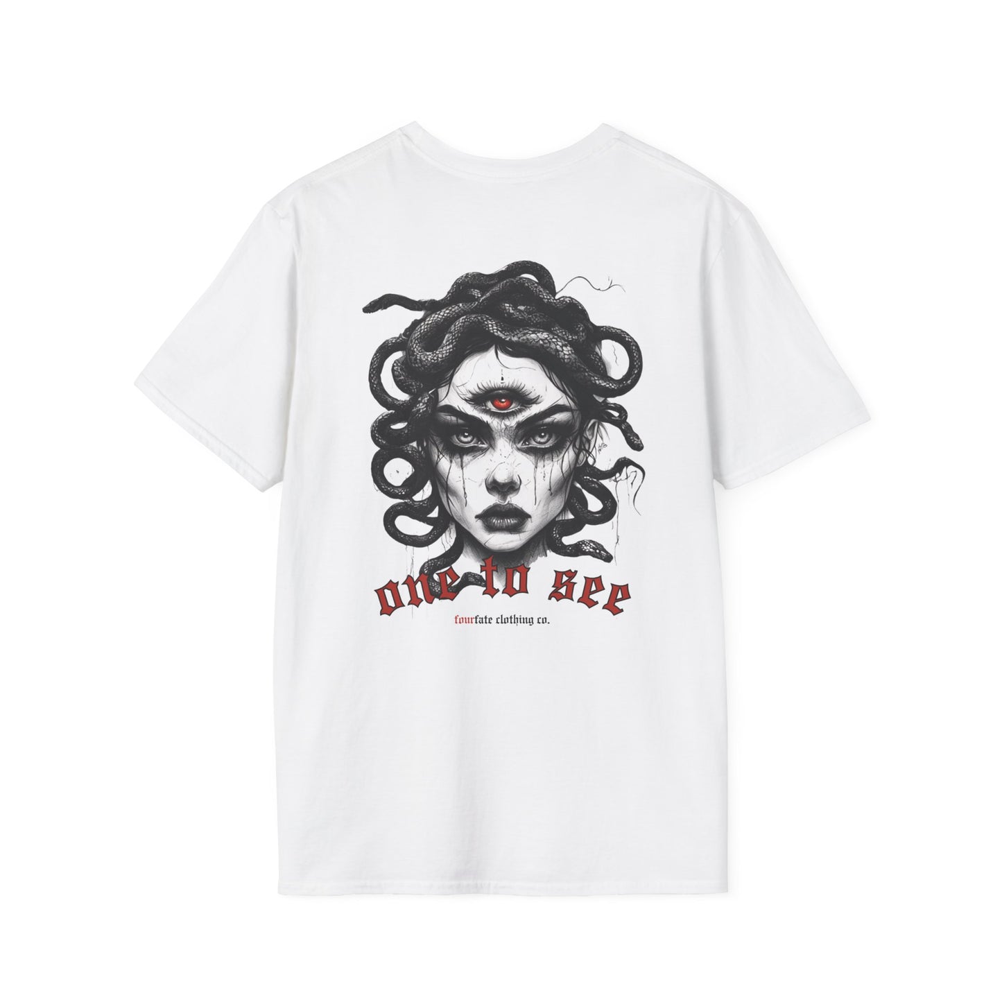 ONE TO SEE - shirt (white)