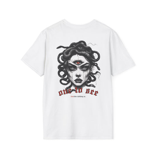 ONE TO SEE - shirt (white)