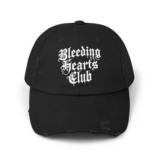 Hat (Distressed) - Bleeding Hearts Club