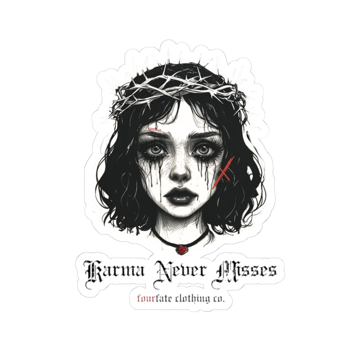 Sticker - Karma Never Misses